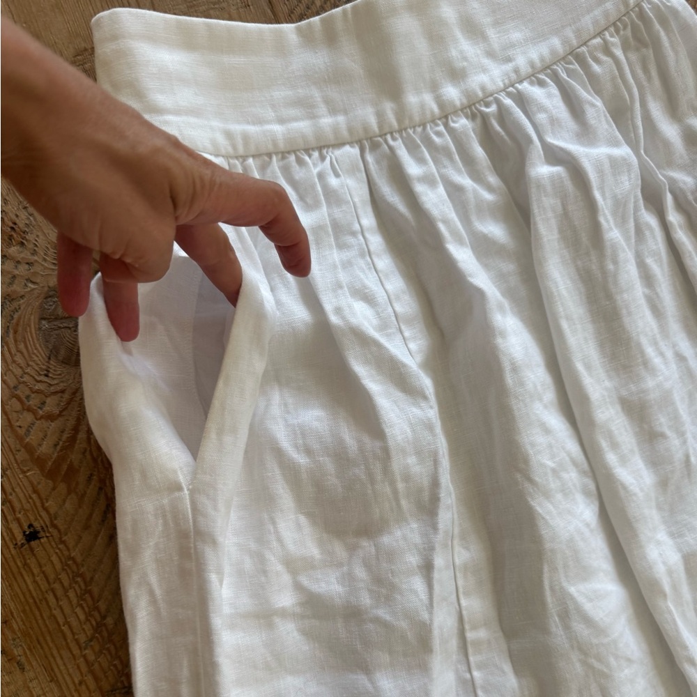 Reformation Louise Linen Two Piece Set 0 - Picture 6 of 13